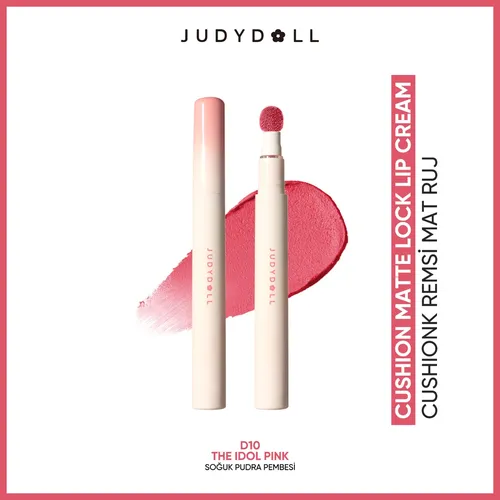 Judydoll krem görnüşli mat pomada D10 The Idol Pink - 36787217