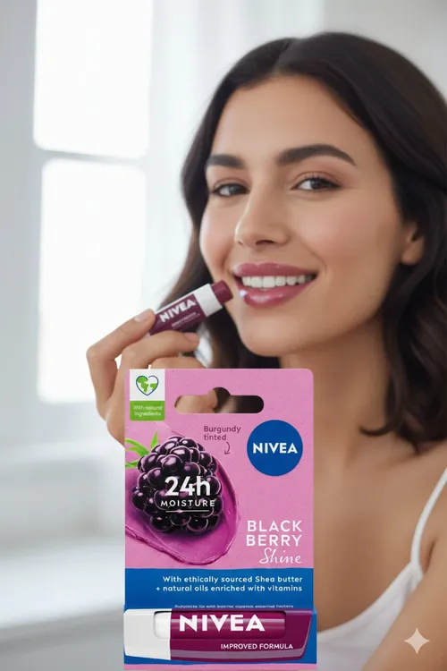 Böwürslen reňkli dodak ideg kremi 4.8gr, çyglandyryjy BALM - 36796423