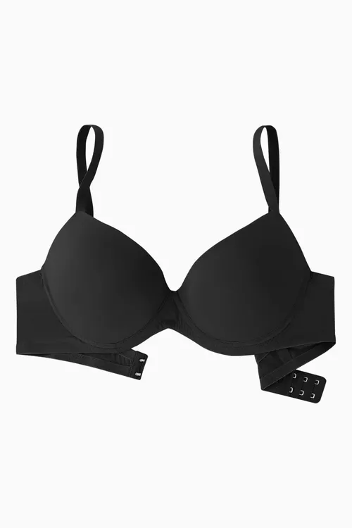 Luna Mikro Göwüs ýapragy - Soft Push Up, Ýarym Doldurgyçly - Premium Basic - 2222 - Gara - 36802327
