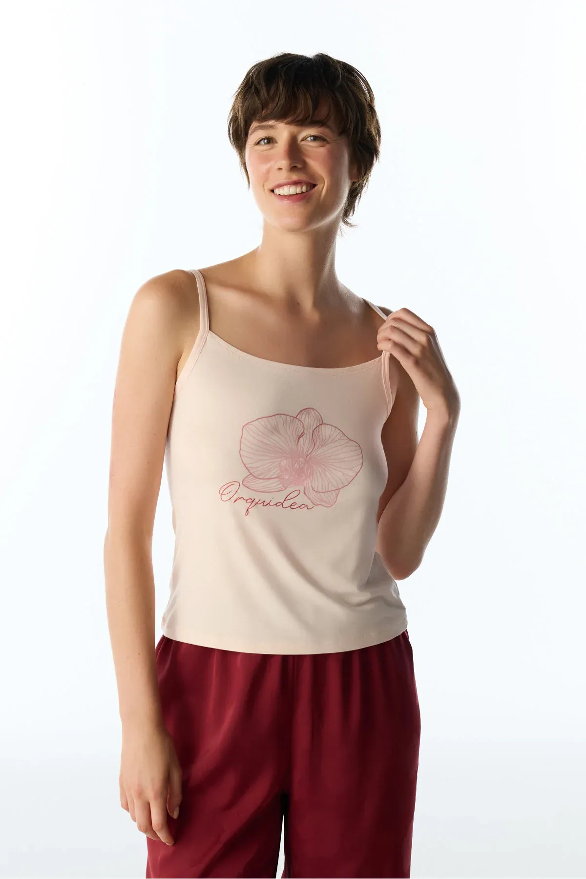 Orquidea gülli balakly pijama toplumy - 36868852 — surat 1/6