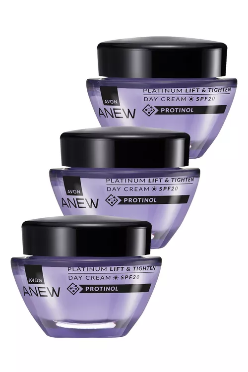 Anew Platinum Lift & Tighten Gündizki krem SPF 20, 3 sany toplum - 25539504