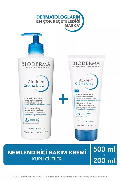 Atoderm Ultra kremler toplumy: 500 ml + 200 ml - 25748898