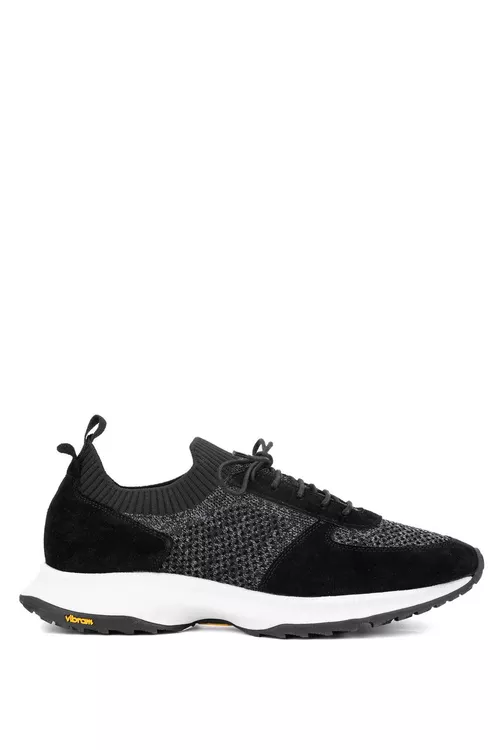 Erkek Deri& Tekstil Gara Sneakers& Sport Aýakgap - 24284372