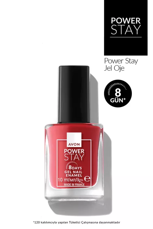 Dyrnaklar Üçin Power Stay gel-lak 10 ml The Red One - 26964456