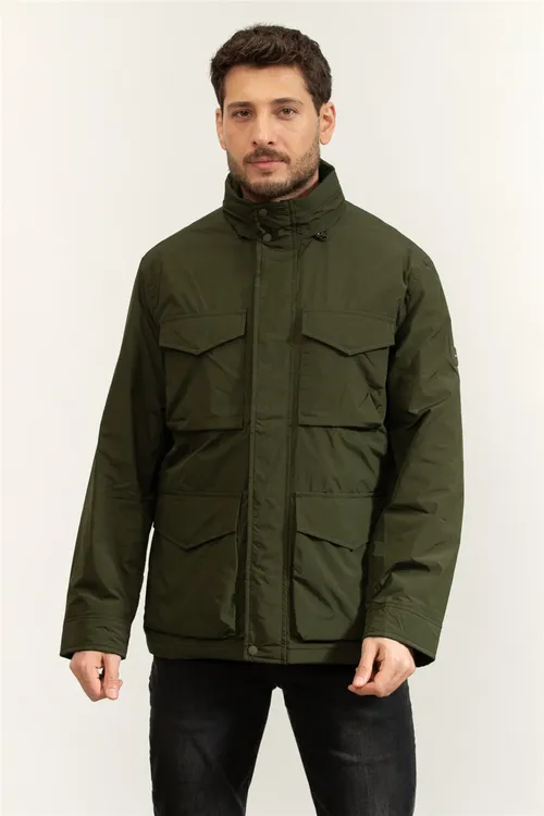 LW Packable Field Jacket erkekler üçin kurtka, ýaşyl - 36193281