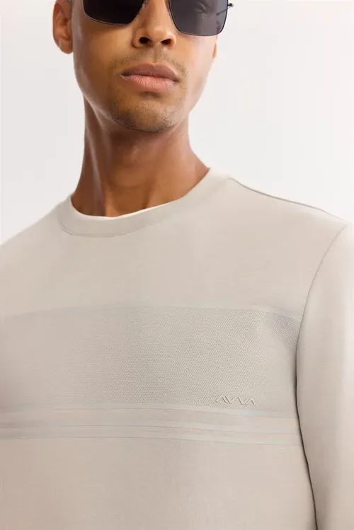 Çal Pagta Şekilli Interlok Sweatshirt - 29571753 — surat 2/6