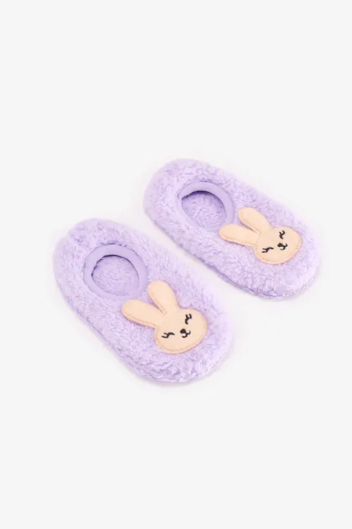 Gyzlar üçin benewşe towşan şekilli Rabbit jorap-çebişi - 36968934 — surat 3/4
