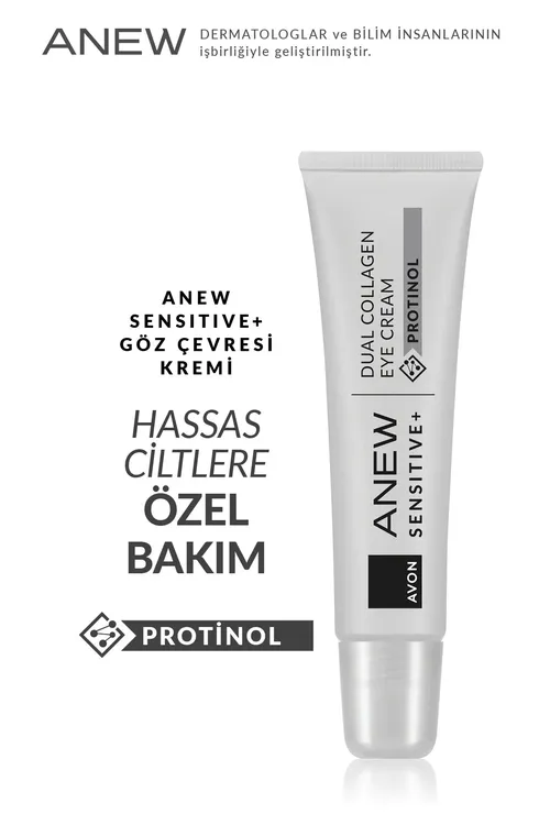 Göz töweregi üçin krem Anew Sensitive+ goşa gap - 36904346 — surat 2/5