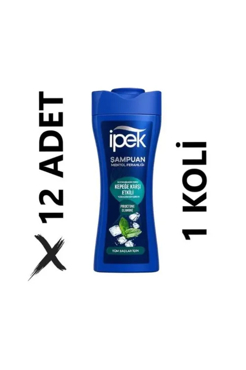 Gäwüşe garşy täsirli mentol serginligi şampuny 12 x 480 ml - 36974287