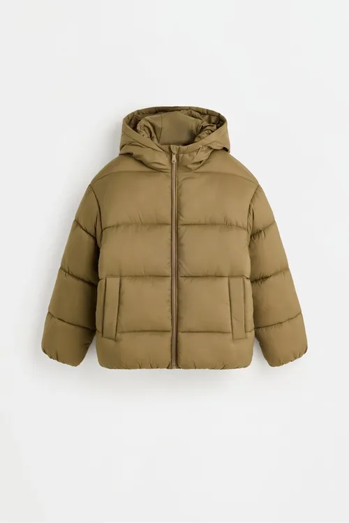 Kapýuşonli ýeňil çişirilen kurtka - 36962190