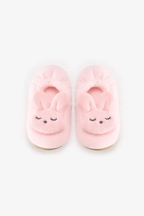 Gyz çagalar üçin gülgüne Sleepy Bunny Unicorn nagyşly patik - 36968890