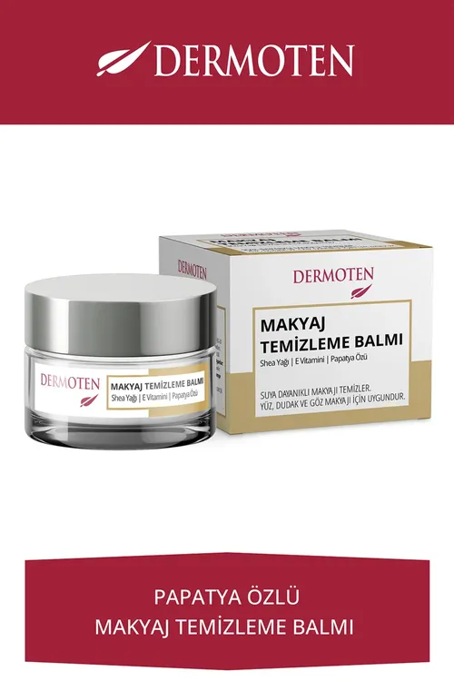 Makýaj arassalaýjy balm — ýüz, dodak we göz makýajy üçin çopantelpekli arassalaýjy ýag - 33932545