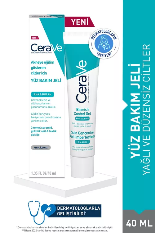 Ýagly we kynçylykly deri üçin ýuwunmak geli 40 ml - 14955865