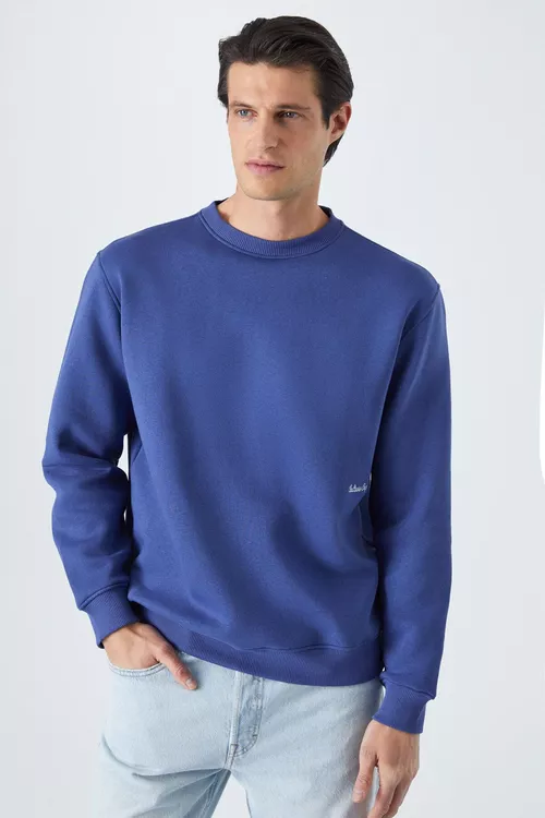 Organik matadan ýasalan DANE goýy gök erkek switşoty - 26791648