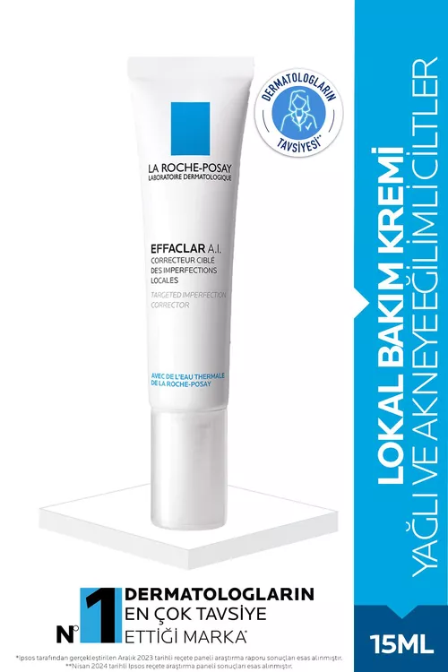 Kemçiliklere garşy Effaclar A.I. ýerli täsirli kremi 15 ml - 4558369
