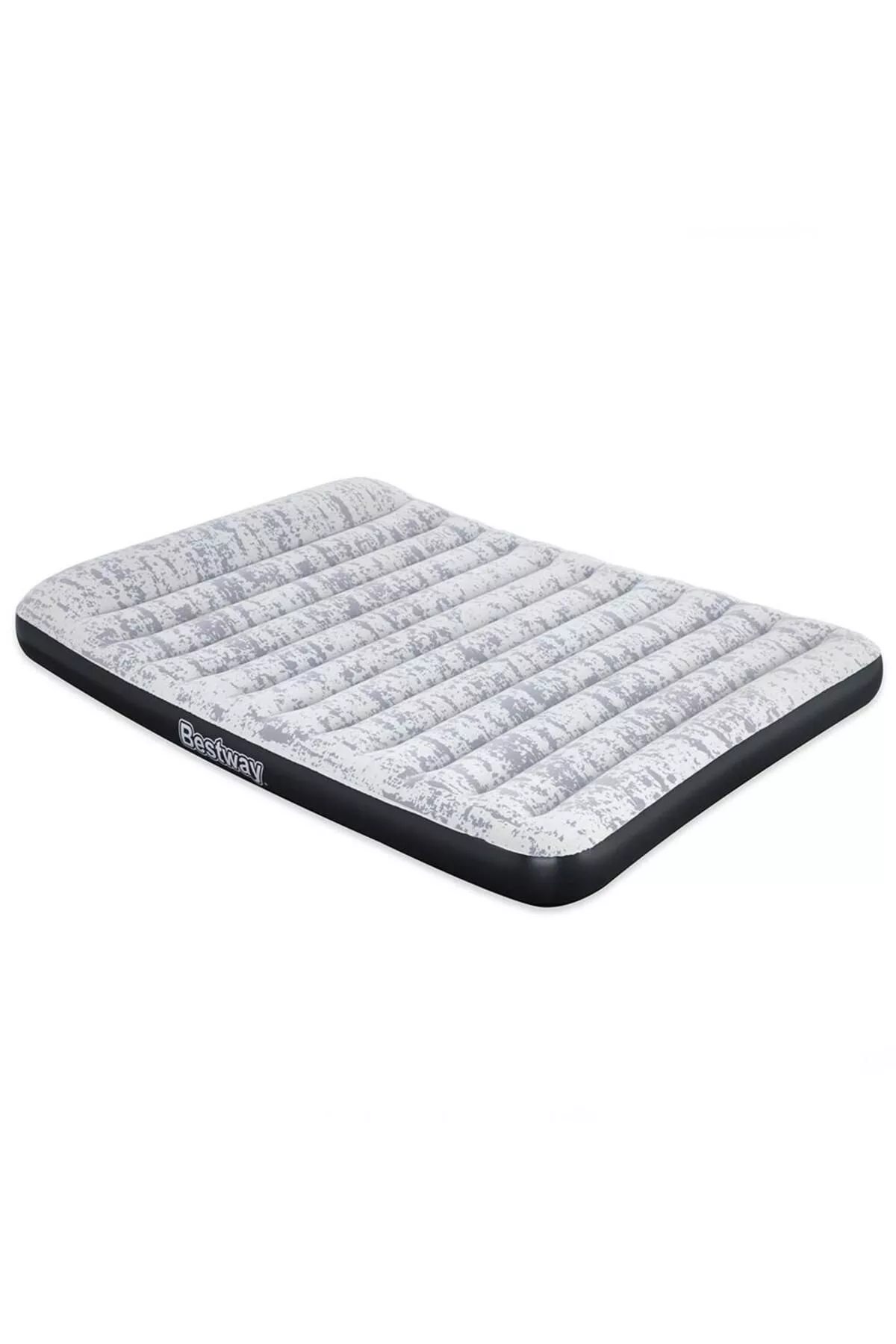 Içine gurlan nasosly ak çişirilýän matras (203x152x30 sm) - 9329358 — surat 3/6