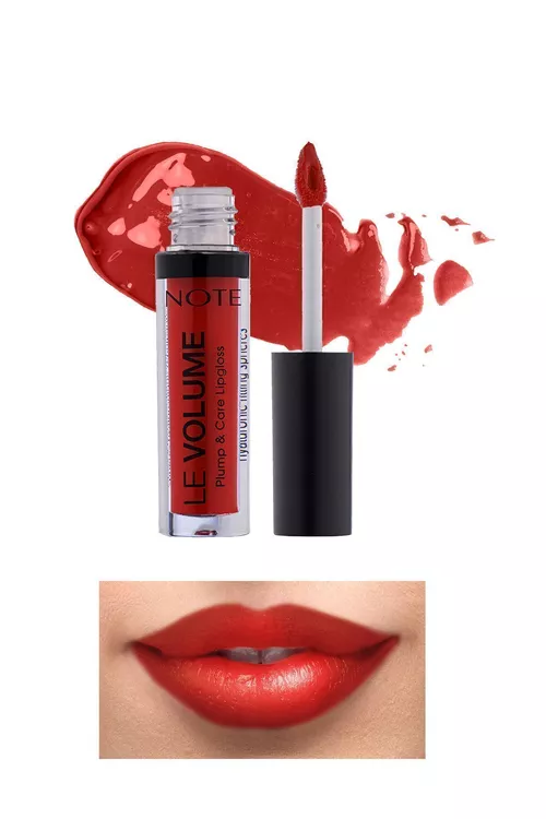 Dodak üçin nemlendiriji ýalpyldawuk Le Volume Plump & Care 06 Hearthbreaker - Gyzyl - 25943224