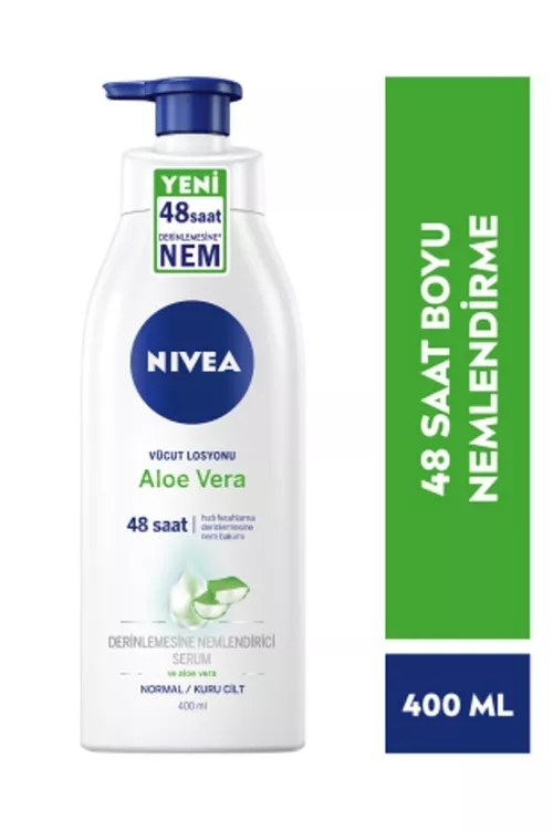 Adaty we gury deri üçin Aloe Vera çyglandyryjy losiony 400 ml - 14955105