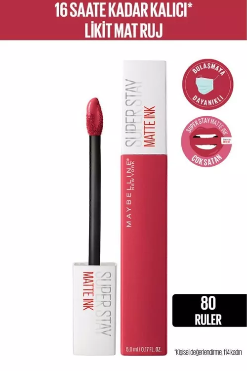 SuperStay Matte Ink 80 Ruler suwuk mat dodak boýagy - 5294723