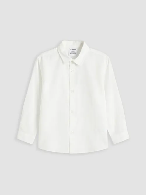 Oglanjyklar üçin uzyn ýeňli Regular Fit köýnegi - 35801898