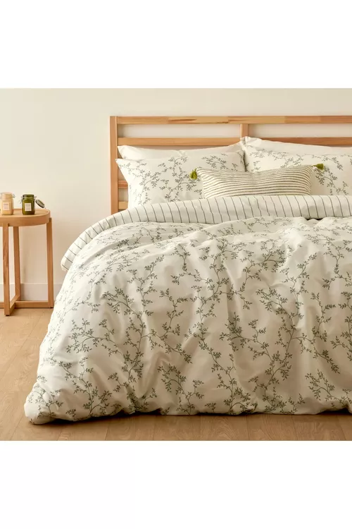 Lauren ýaşyl reňkli pagta iki adamlyk toplumy, 200x220 sm - 28759380