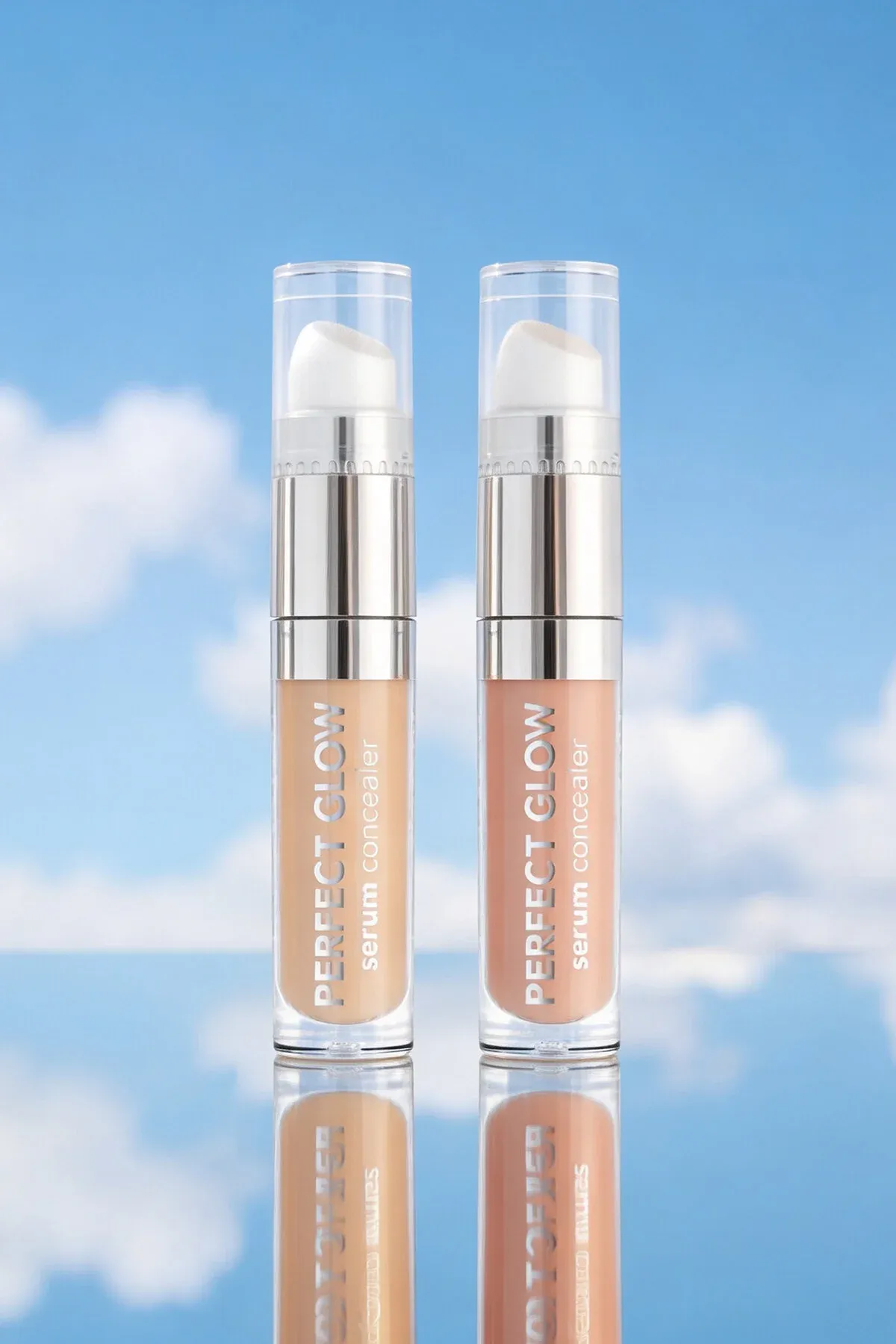 Çyglandyryjy güýçli ýapyjy häsiýetli gubkaly applikatorly konsiler Perfect Glow Serum - 010 C4 Fawn - 36518196 — surat 3/4