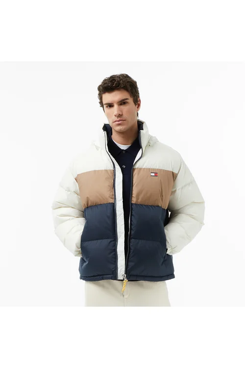 Tommy Jeans Alaska erkek ak pamykly kurtkasy - 35359055