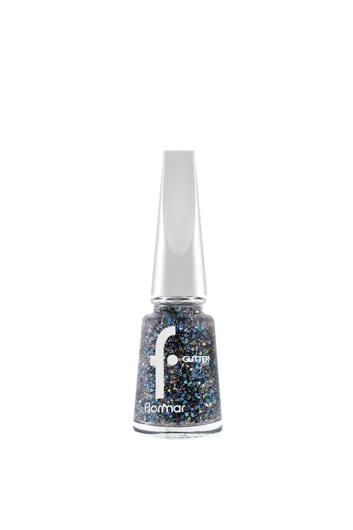 Öwüşginli effektli Glitter ýarym dury dyrnak lakgy - 36474576