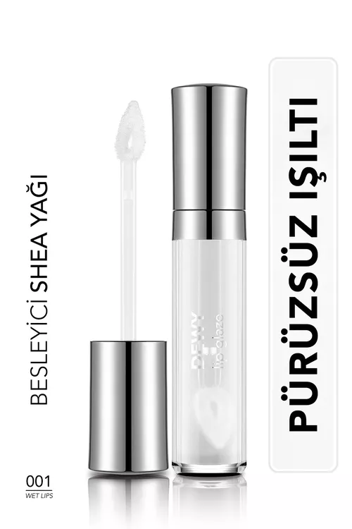 Dewy Lip Glaze nemlendiriji ýarym dury dodak lowurdysy - 29575333