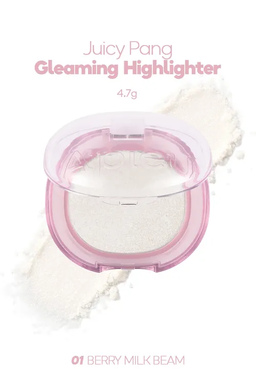 A'PIEU Juicy-Pang Gleaming Highlighter haýlaýter (01 Berry Milk Beam) - 29576267