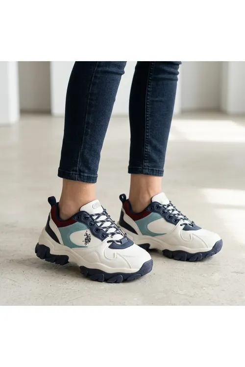 Gyz-gelin Sneaker Ak Gök Aýakgap - 37062411