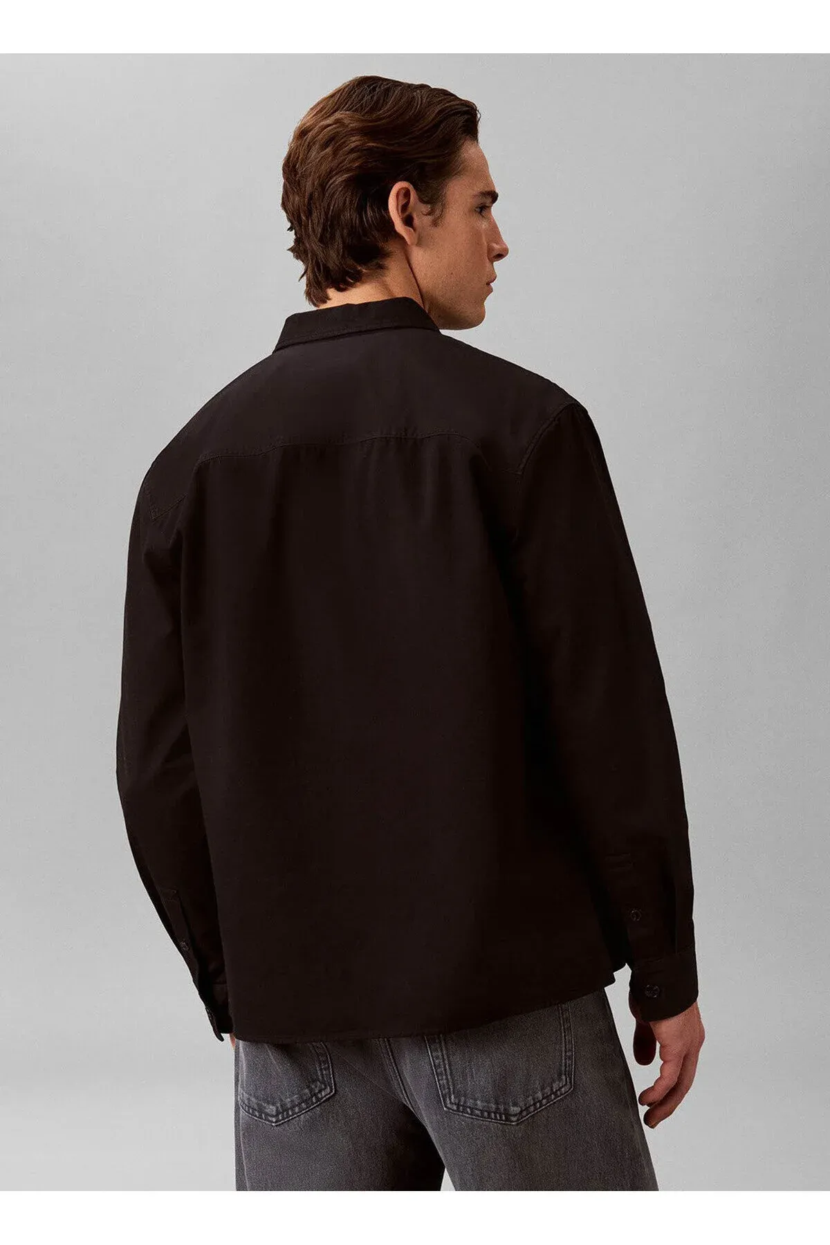 Gara Erkek Köýnek Lv04lg104gub1_ Ls Garment Wash Twil - 37086754 — surat 2/4