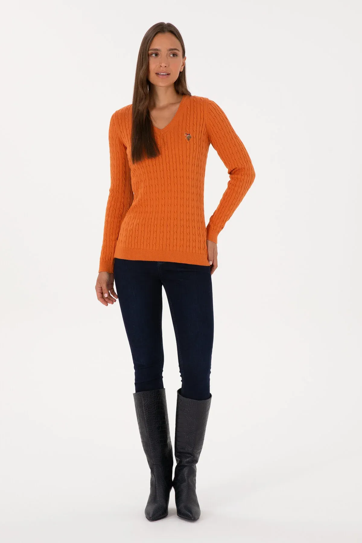 Gyz-gelin Mis V Ýaka Basic Jempir 50307700- Vr182 - 37039828 — surat 4/7