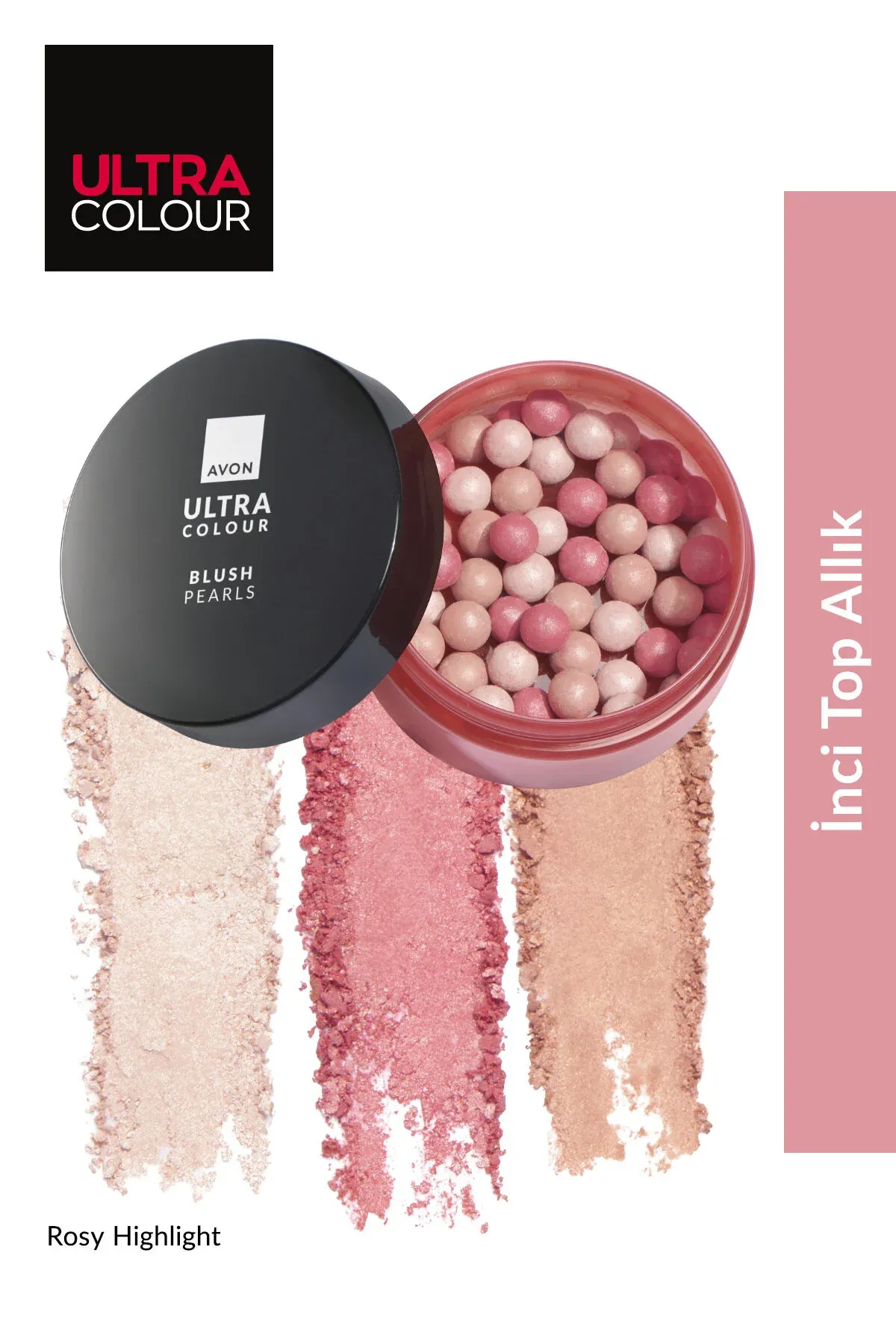 Ýüz üçin Ultra Colour şarjagazly rumýana - Rosy Highlight - 36992832 — surat 1/5