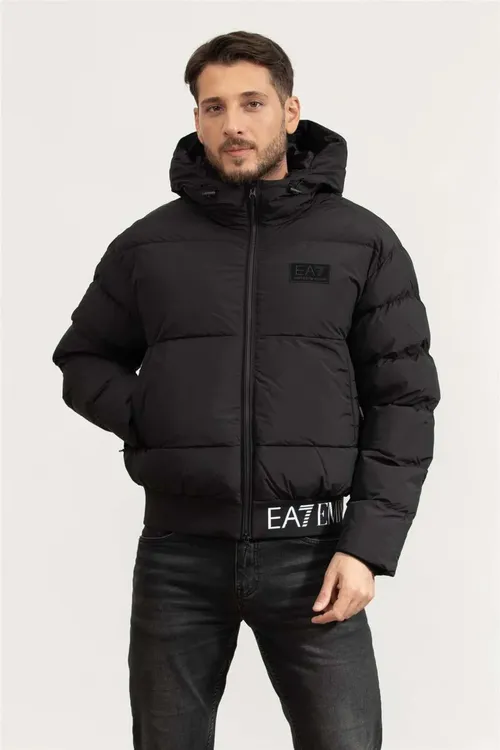 Erkekler üçin bomber kurtka, gara - 36994167