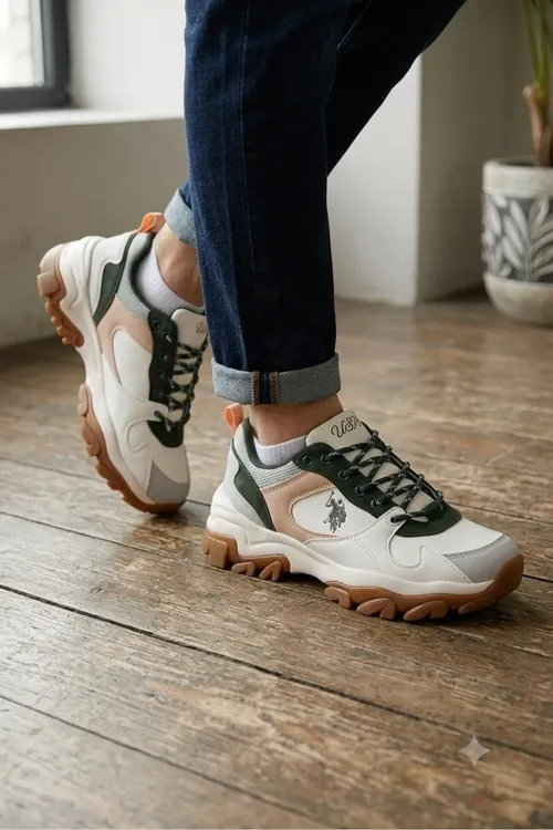 Gyz-gelin Sneaker Ak Ýaşyl Aýakgap - 37062395