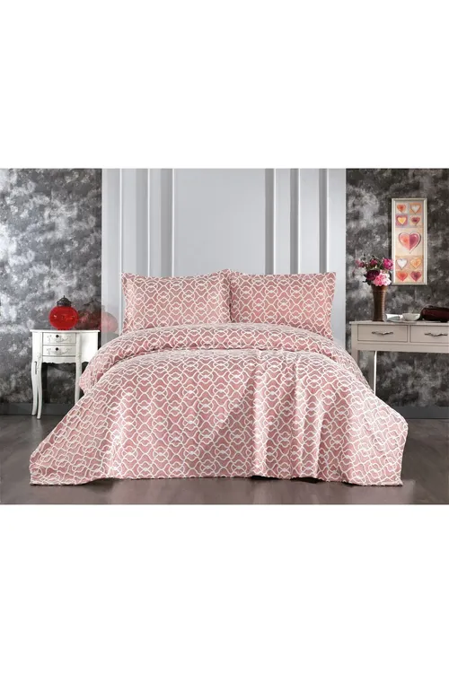 Rani Home Iki Kişilik Yatak Örtüsü Seti Gül Gurysy Cc- 6256 - 37098630