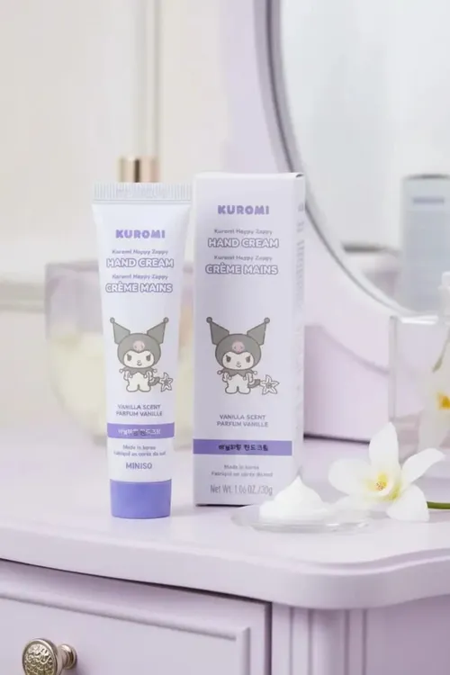 Lisanslı Kuromi Happy Zappy El Kremi Vanilya Kokulu – Shea Butter Bilen Ýumşak - 37007840