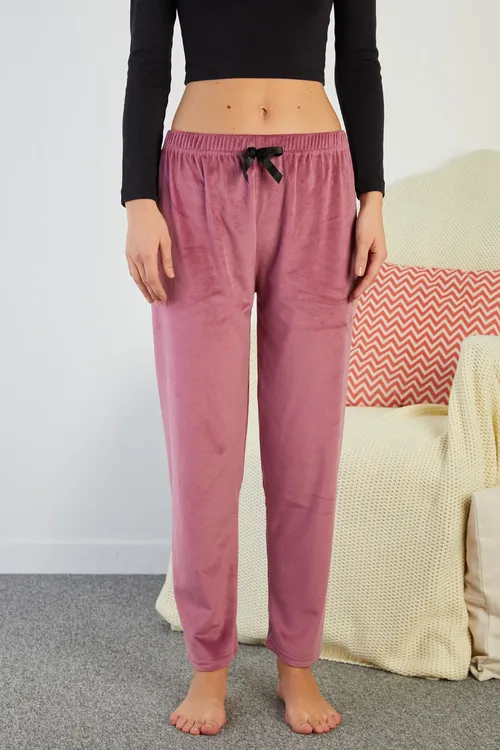 Bantikli Bili Rezinli Pommah Pijama Aşagy - 37022062 — surat 6/8