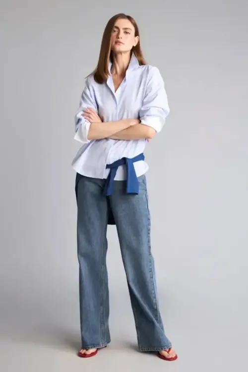 % 100 Pagta Jübili Straight Fit Beýik Bil Jean Balak H6945ax26au - 37007257