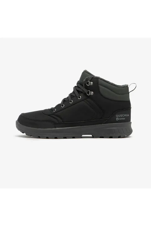 Quechua Erkekler Üçin suw geçirmeýän ädikler gara NH100 Mid - 29834413