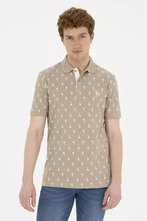 U.S. POLO ASSN. logotipli Regular Fit erkek polo-futbolkasy - 24419022