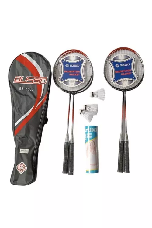 Badminton toplumy: 4 raketka, gap we 9 wolan - 22152750