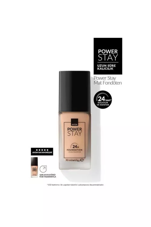 Mat tonal krem Power Stay 30 ml 410P Spice - 25763751