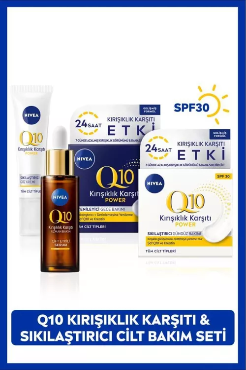 Q10 toplumy: syworotka, göz kremi, gündizki we gijeki kremler - 25470565
