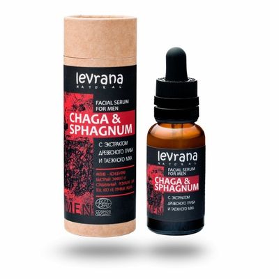 Erkekler üçin "Çaga we sfagnum" ýüzi serum 30 ml - 16314682